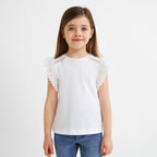 Blusa Para Niña Con Holán Mod.3010 Marca Mayoral®