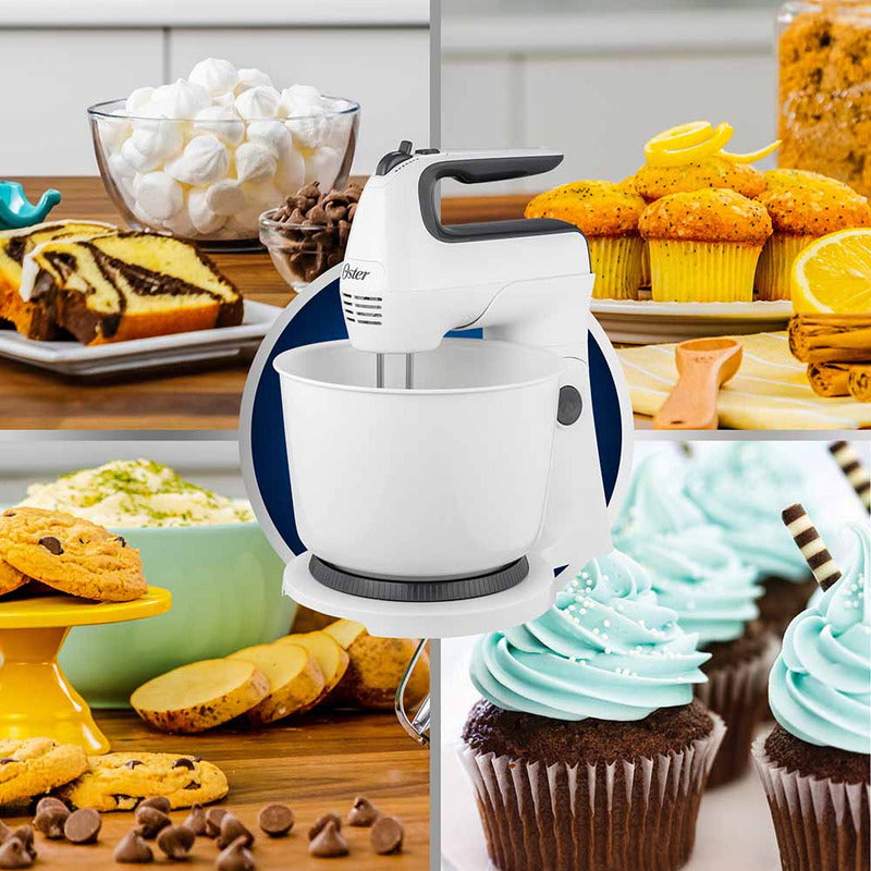 Batidora Pedestal 3.7 L Oster 6 Vel Desmontable Tp - B2174 Color Blanco