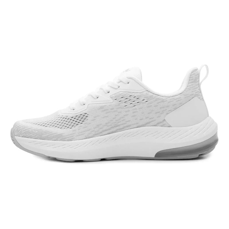 Tenis Tejido Para Mujer Con Gel Anti Shock 138803 Flexi® Blanco Tejido 26 Mx