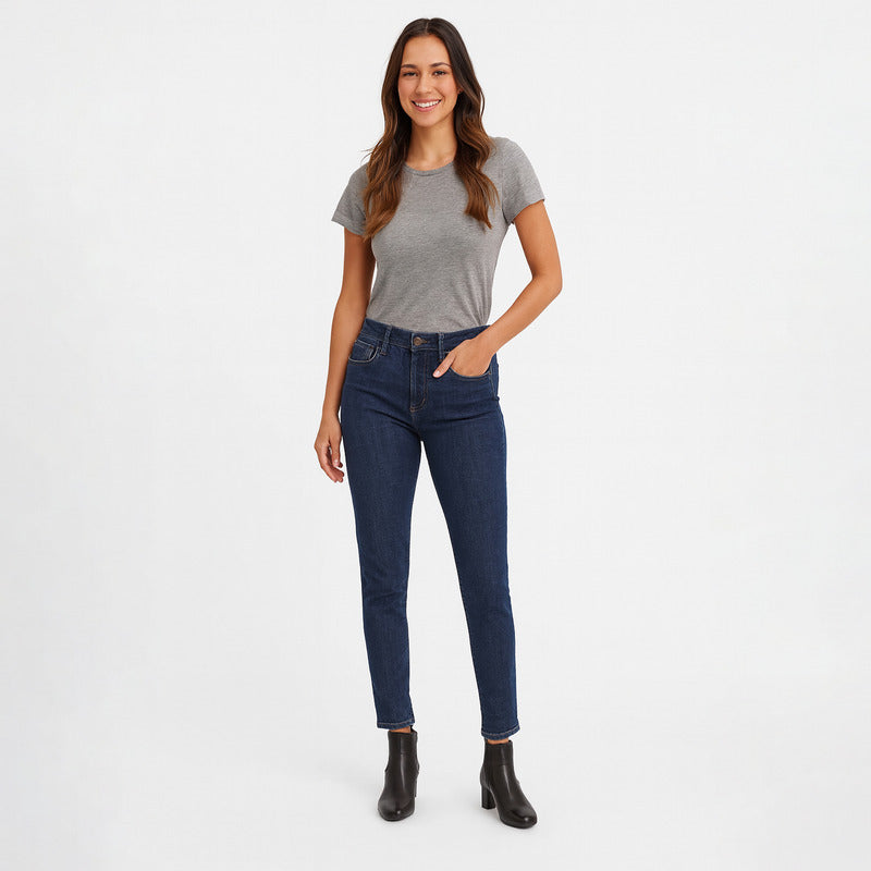 Botín Tacón Bajo Para Mujer M Mod.119709 Marca Flexi®