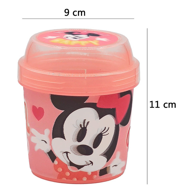Topper Recipiente 11 Cm Para Comida Diseño Lenticular Niños