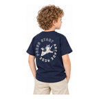 Playera Casual Para Niño Mod.3063 Marca Mayoral® Azul Deep Space 9 Años Lisa