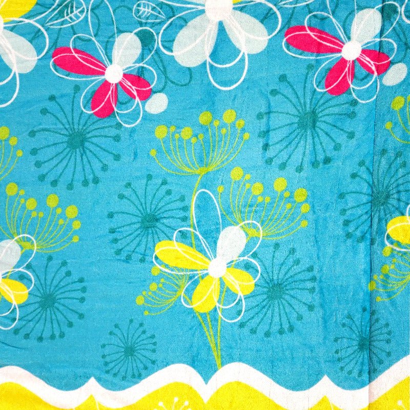Edredón Jumbo De Borrega King Size 2.30mx2.40m Providencia® Mayra Multicolor