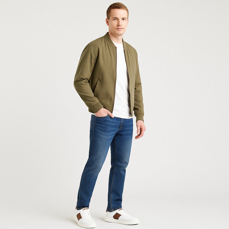 Tenis Casual Para Hombre Mod. L2125472 Marca Levi's® Blanco Lisa 27.5 Mx