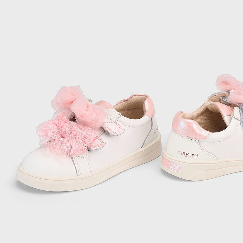 Tenis De Piel Para Niña Mod.41.618 Marca Mayoral®