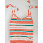 Blusa Corta Tejido Rayas Para Niña Mod.21g-1003al Losan®