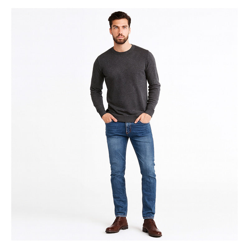 Bota Casual Para Hombre Mod. L2125494 Marca Levi's® Chocolate Liso 27 Mx