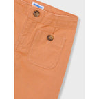 Pantalón Largo Ancho Para Niña Mod.3587 Marca Mayoral® Melocoton Lisa 4 Años
