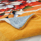 Edredón Jumbo De Borrega King Size 2.30mx2.40m Providencia® Margarita Multicolor