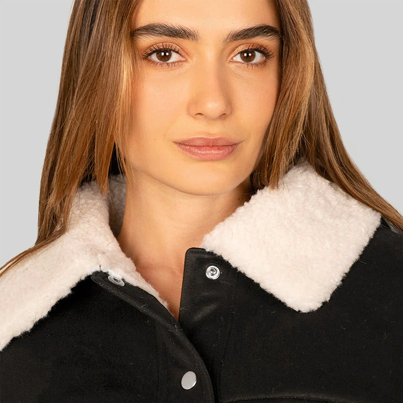 Chamarra Para Mujer Tipo Gamuza Dw89-gam7277 Greenlander®