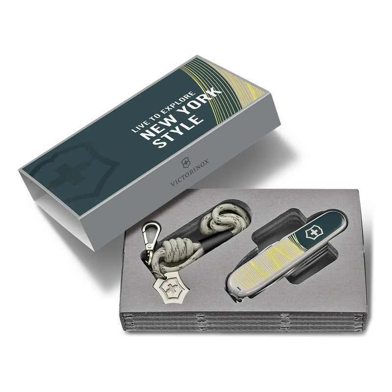 Navaja De Bolsillo Mod.1.3909.e223 Marca Victorinox® Gris