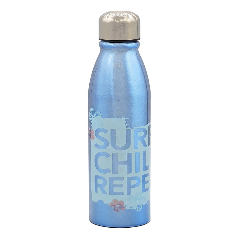 Botella Ligera Para Agua De Aluminio Practica 600ml