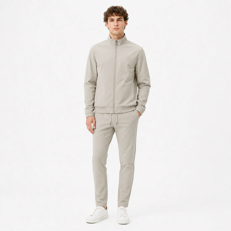 Conjunto Ligero Para Hombre Sudadera+pants Le2602 Roosevelt® Gris Lisa Ch