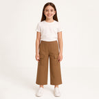 Pantalón Holgado Cargo Para Niña Mod.7551 Marca Mayoral® Marrón Claro Liso 8