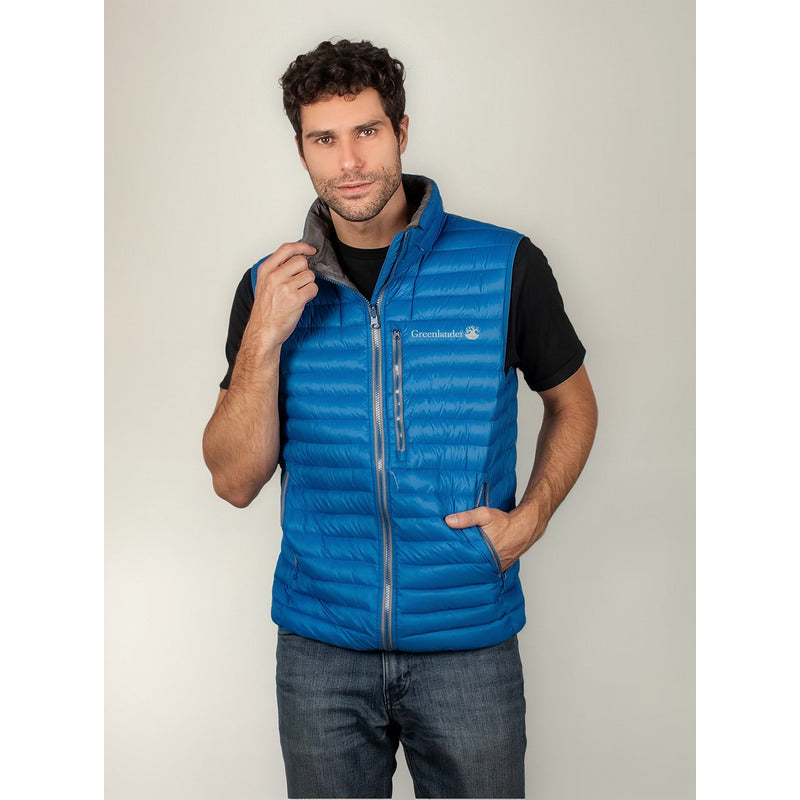 Chaleco Para Hombre Mod.cw89-vpol8750 Marca Greenlander®