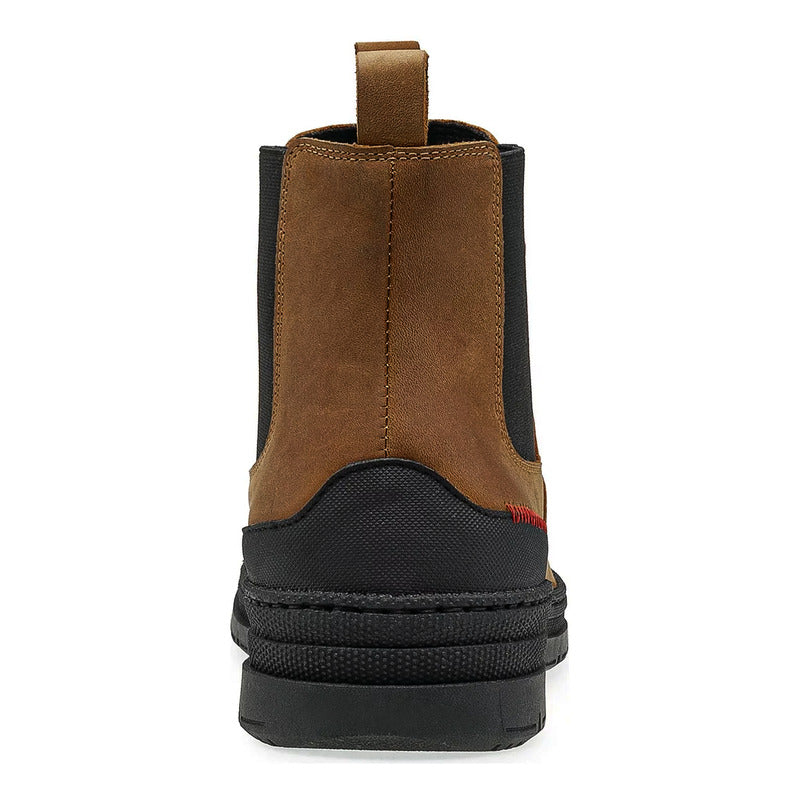 Bota Casual Para Hombre Mod. L2125502 Marca Levi's® Marrón Claro Liso 26,5 Mx
