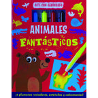 Libro Arte Con Aerógrafo: Animales Fantásticos., De Varios Autores. Editorial Silver Dolphin (en Español), Tapa Dura (2022)