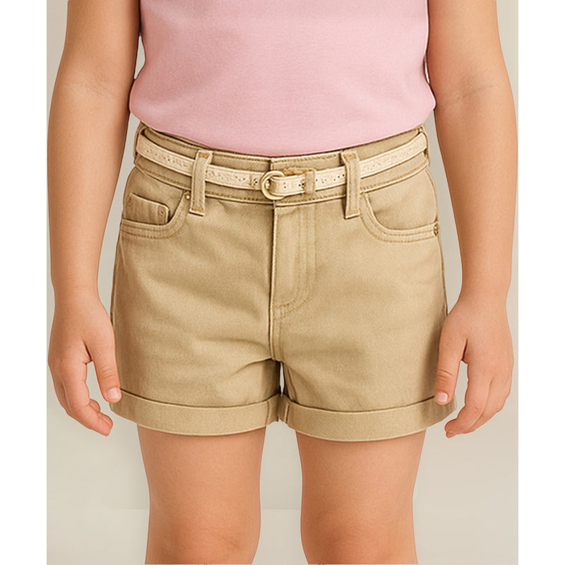 Short Con Cinto Para Niña Mod.234 Marca Mayoral®