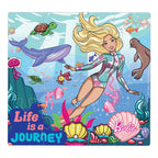 Rompecabezas Foam Barbie Mod.jca-3194 Marca Novelty®