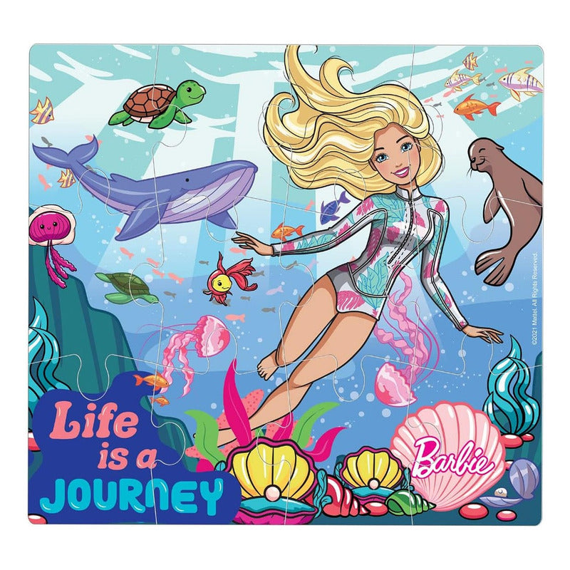 Rompecabezas Foam Barbie Mod.jca-3194 Marca Novelty®
