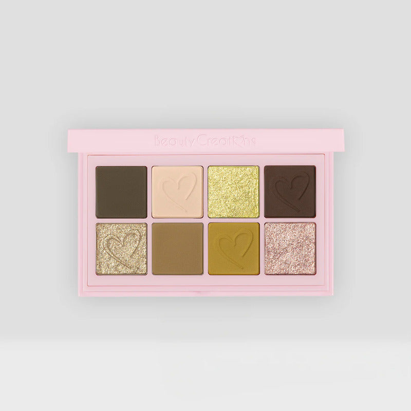 Duet Mini Snap Shadow Palett Modern Greens Beauty Creations® Modern Greens