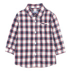 Camisa Casual Para Bebé Mod.2145 Marca Mayoral® Rojo Rayas 12 Meses