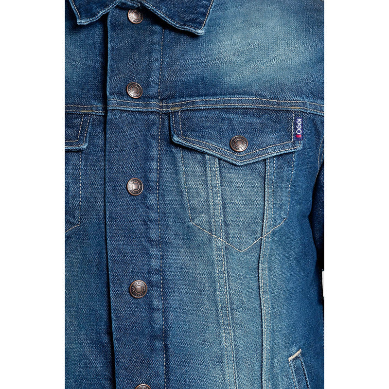 Chamarra Vaquera De Mezclilla Regular Fit Para Hombre Oggi®
