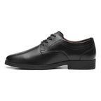 Zapato Derby Hombre Piel Semiformal Confort M.423201 Flexi® Negro Lisa 25,5 Mx