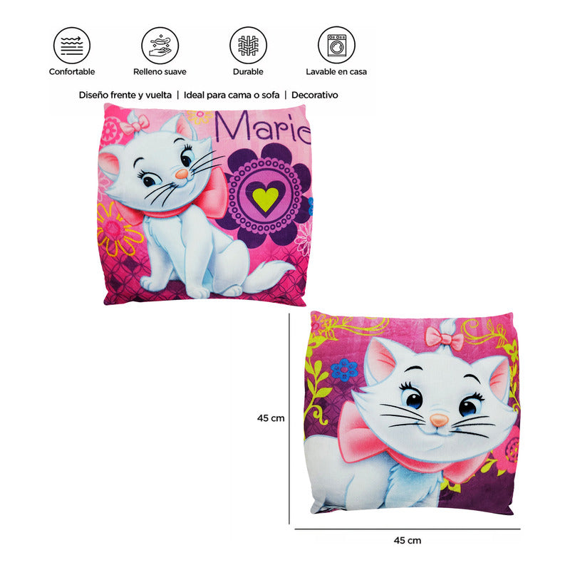Cojín Reversible Infantil 45x45 Ultra Suave Providencia®