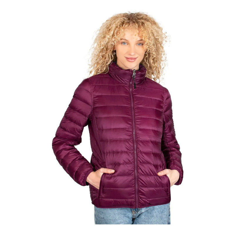 Chamarra Doble Cara De Mujer Mod. Dw80-pol8603 Greenlander®