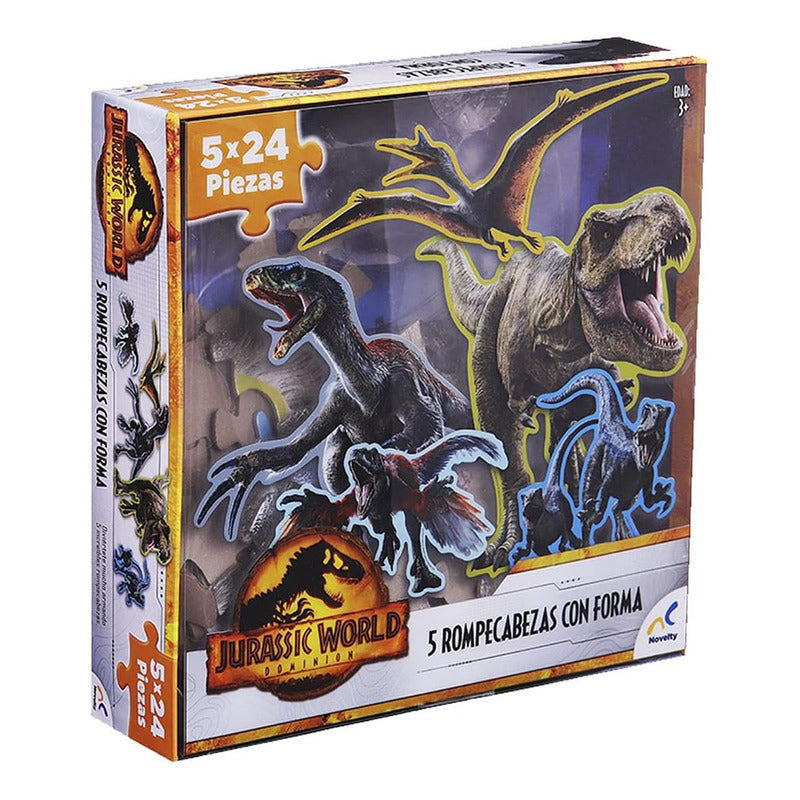 Rompecabezas Jurassic World Mod.jca-3436 Marca Novelty®