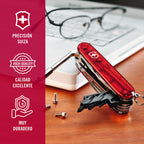 Navaja Multiherramienta Victorinox Cyber Roja Con 32 Funciones Rojo