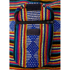 Mochila Artesanal Tejida Tipo Morral Con Bolsillo Frontal 10kg