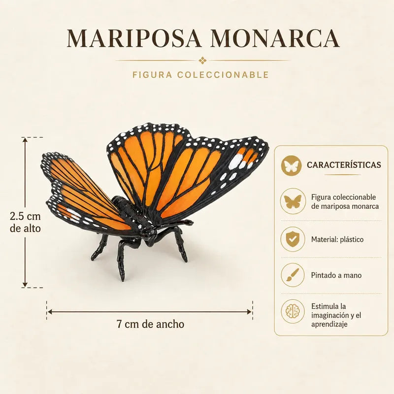 Figura Coleccionable Animales De Jardín Mariposa Papo®