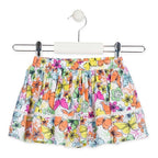 Falda Estampado De Flores Y Mariposas 916-7065aa Losan®