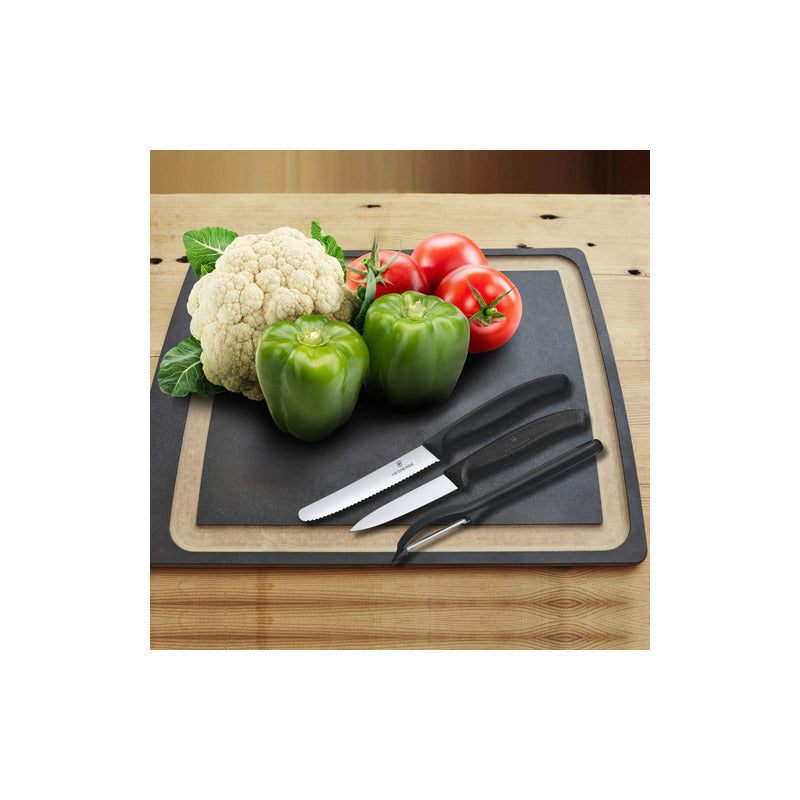 Juego De Cuchillos Y Pelador Mod.6.7113.31 Victorinox® Negro