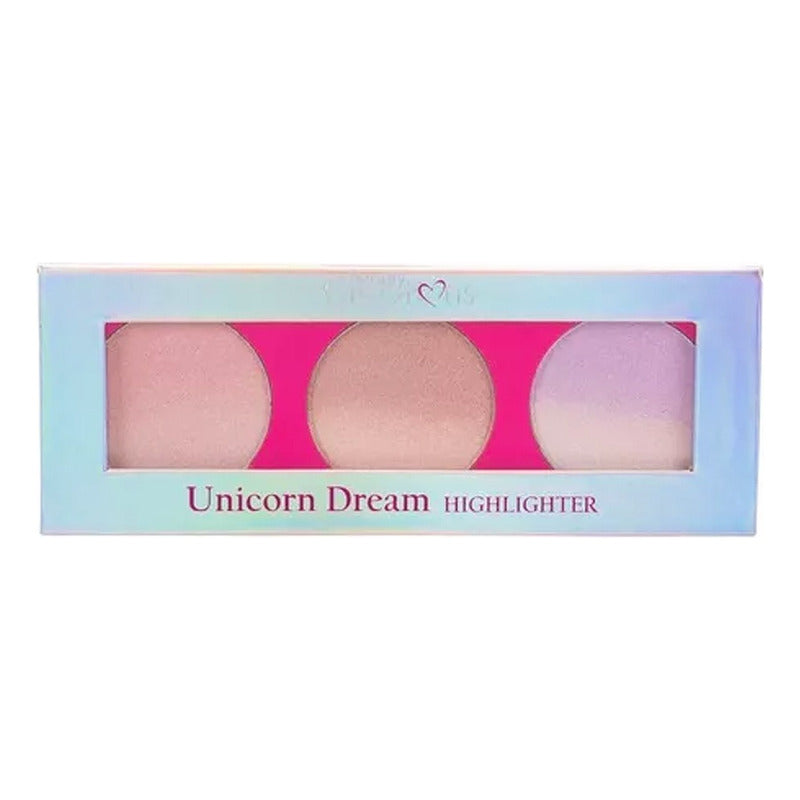 Iluminador Highlighter Mod. Unicorn Dream Beauty Creations® Multicolor