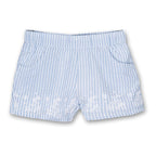 Short Con Flores Bordadas Para Bebe Mod.018-9002al Losan®