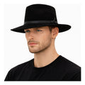 Sombrero Unisex Estilo Fedora De Gamuza Elegante Y Atemporal