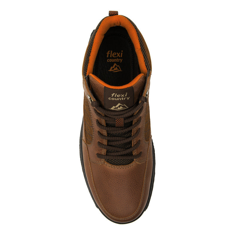 Bota Country Para Hombre Outdoor Mod.66518 Marca Flexi®