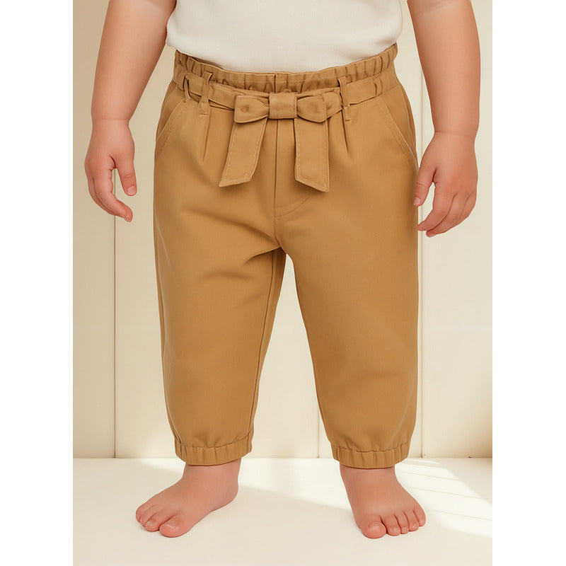 Pantalón Para Bebé Mod.1516 Tostado Marca Mayoral® Tostado Liso 9 Meses