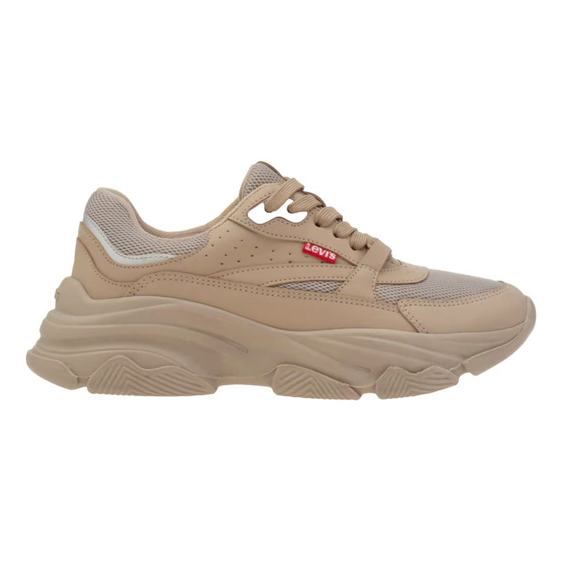 Tenis Estilo Chunky Para Mujer Mod. L1225221 Marca Levis®