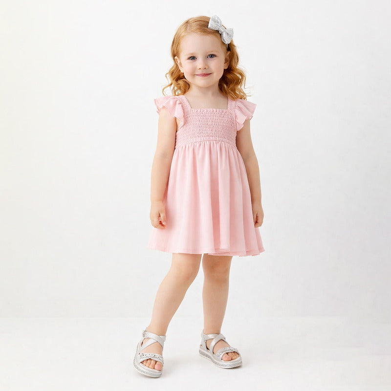 Sandalia Para Niña Mod.112316-y Marca Coqueta Y Audaz®