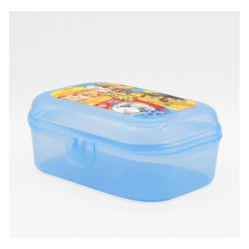 Recipiente Infantil Topper Para Comida Personajes Animados