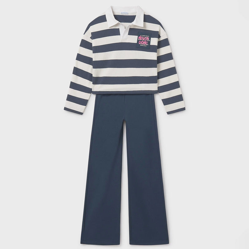 Conjunto Para Niña Pants+blusa Mod.7584 Marca Mayoral®