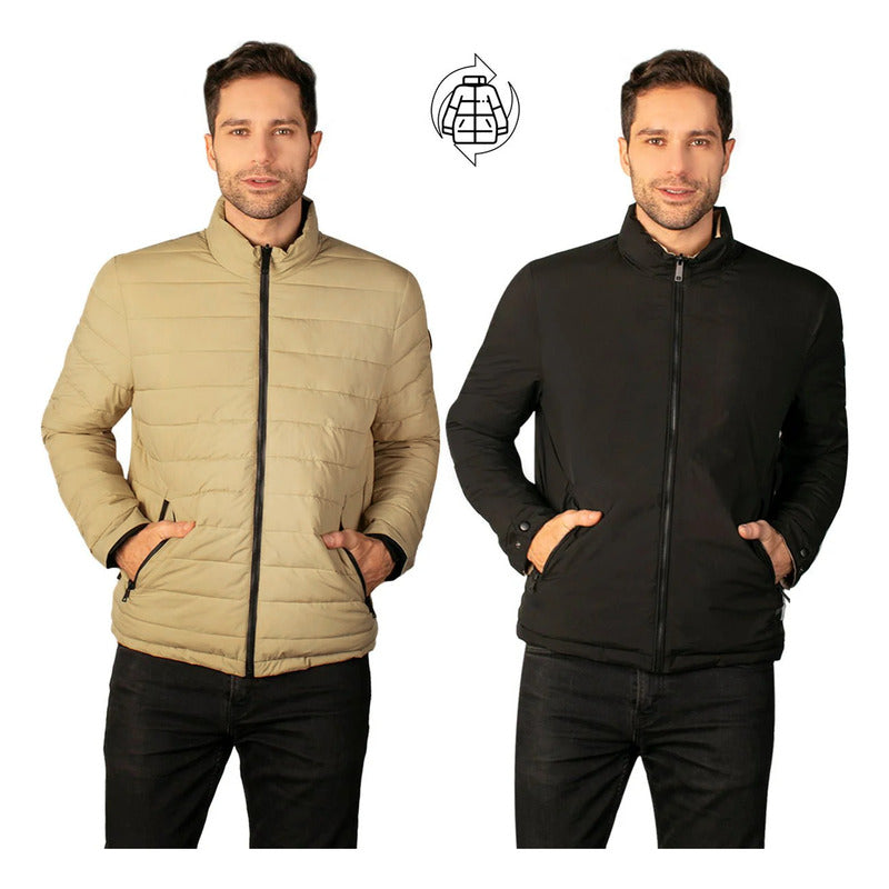 Chamarra Doble Vista Hombre Cw86-pol7205 Marca Greenlander®