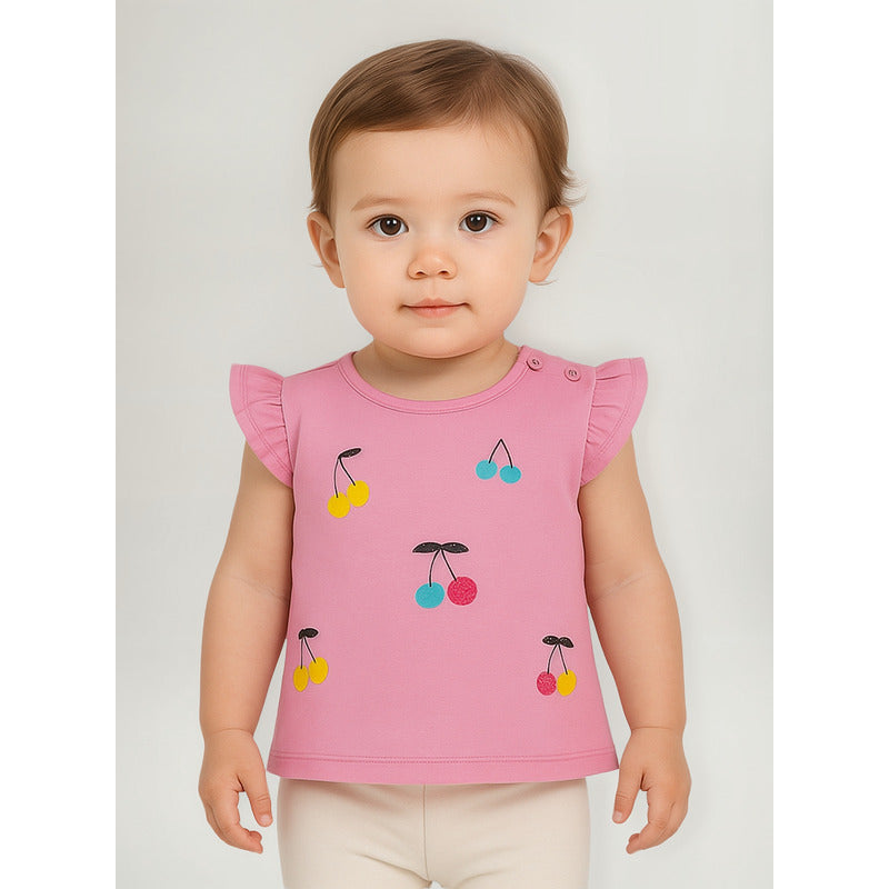 Blusa Para Niña Con Estampado Mod.2181201al Marca Losan®