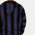Suéter Poncho Canguro Artesanal Hoodie Acrilico Colores