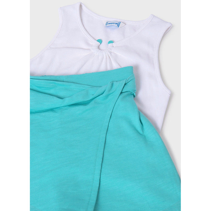 Conjunto Falda/short+playera Para Niña 6224 Marca Mayoral®