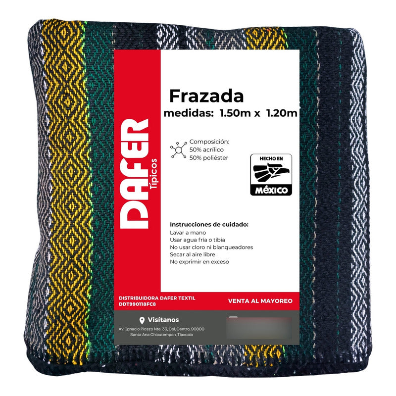 Frazada De Acrilico Afelpada Multiusos 1.20m X 1.50m Mod. Ac
